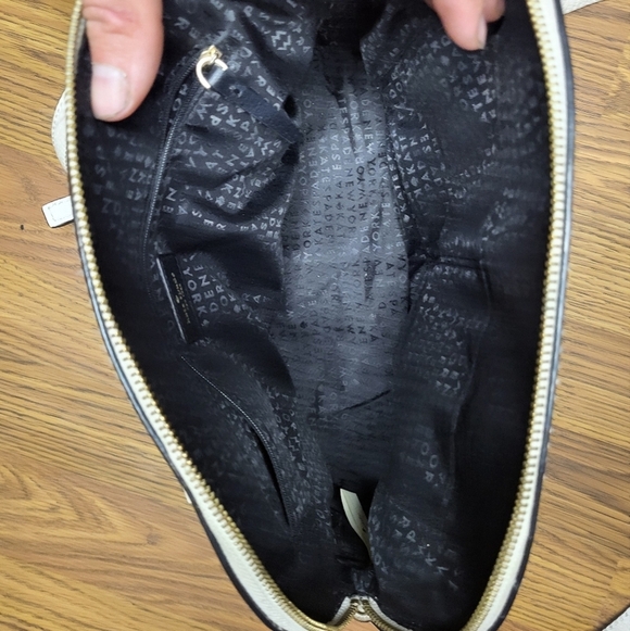 Kate spade Shoulder Bag Black and white Cow leather Purse - Picture 8 of 11